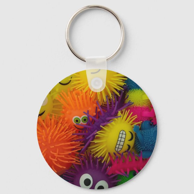 Porte-clés Fidget Toy Squishy Ball (Recto)