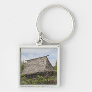 Porte-clés Fidji, île de Viti Levu. Centre culturel polynésie