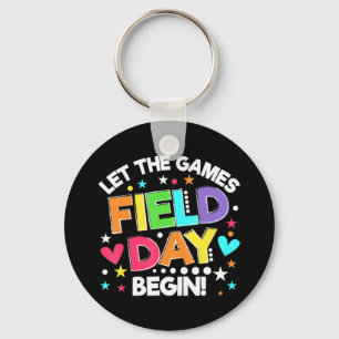 Porte-clés Field Day Laisser Les Jeux Commencer Les Enfants G