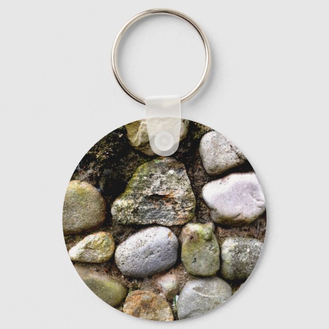 Porte-clés Field Stone, rocks, distressed stone, rustic stone (Recto)