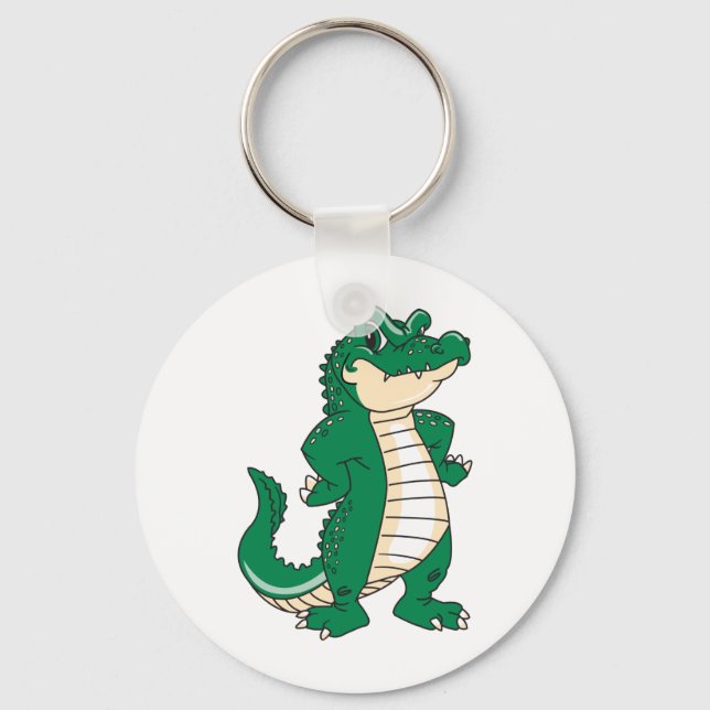 Porte-clés Fier Alligator (Recto)