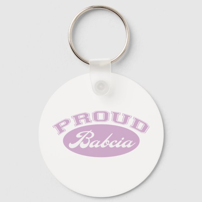 Porte-clés Fier Babcia (Recto)