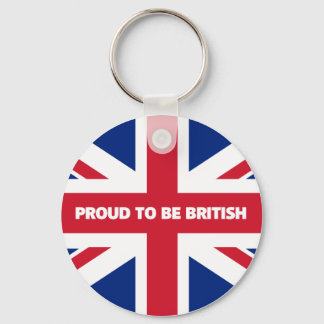 Porte-clés Fier d'être britannique