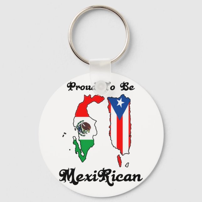 Porte-clés Fier d'être mexicain (Recto)