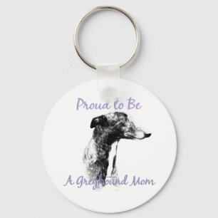 Porte-clés Fier d'être un Porte - clé de maman Greyhound