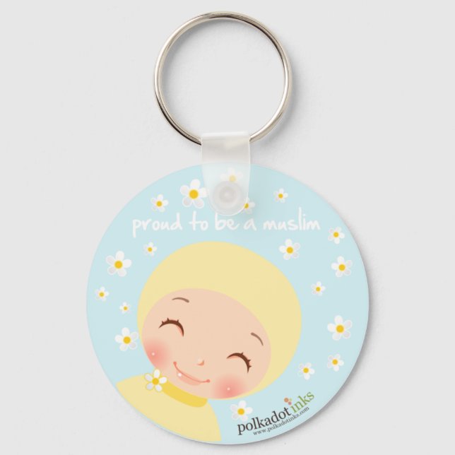 Porte-clés Fier d'être un Porte - clé musulman (Recto)