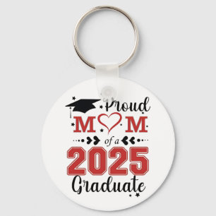 Porte-clés Fier Maman de 2025 Graduate Graduation Mother Day