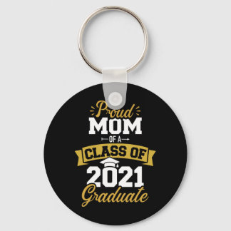 Porte-clés Fier maman d'une classe de 2021 diplômée