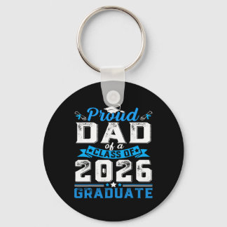 Porte-clés Fier papa d'un diplômé de la promotion 2026 T-shir