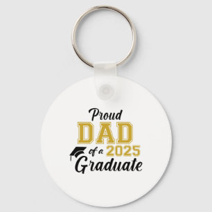 Porte-clés Fier Papa D'Un Diplômé Papa 2025 2025 S