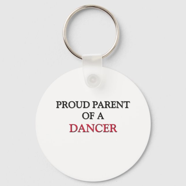 Porte-clés Fier Parent D'Un DANSEUR (Recto)
