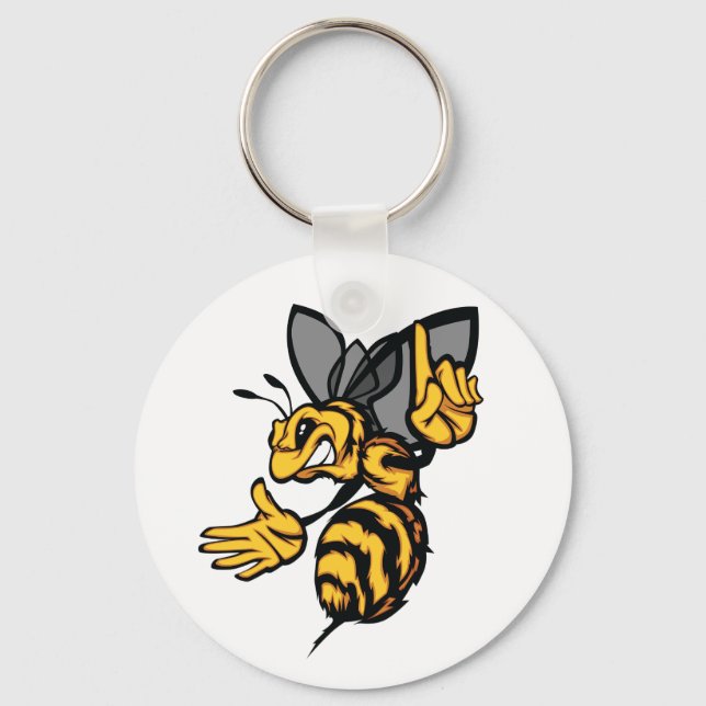 Porte-clés Fierce Bee Keychain (Recto)