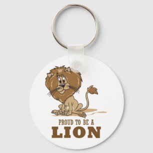 Porte-clés Fière D'Être Un Lion