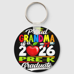 Porte-clés Fière grand-mère de la promotion 2026 de pré-mater