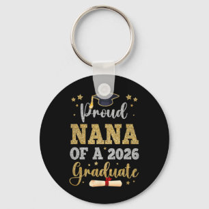Porte-clés Fière Nana d'un diplômé 2026 Senior Nana Cl de 20
