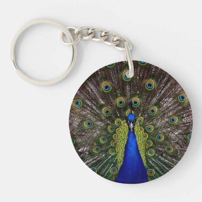 Porte-clés Fière porte - clé de Peacock (Devant)