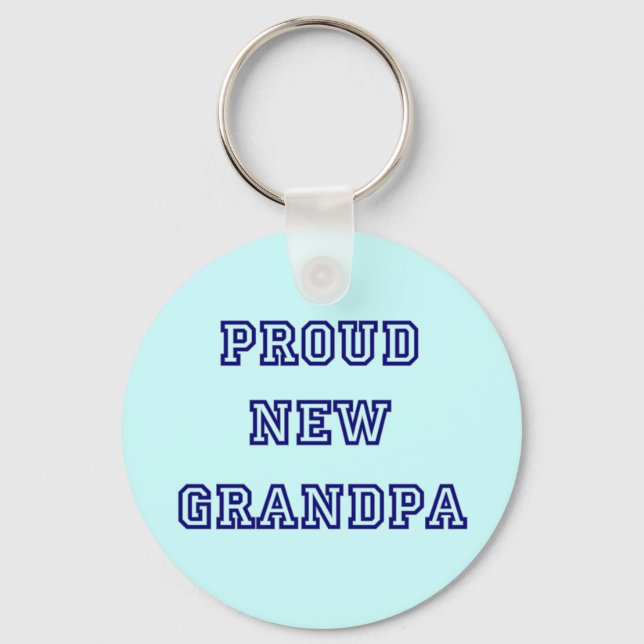 Porte-clés Fiers nouveaux T-shirts Grandpa-University (Recto)