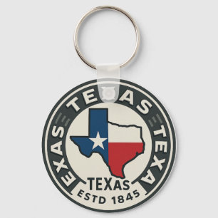 Porte-clés fierté de l'État du Texas