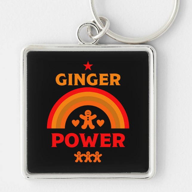 Porte-clés Fierté des cheveux de gingembre (Devant)