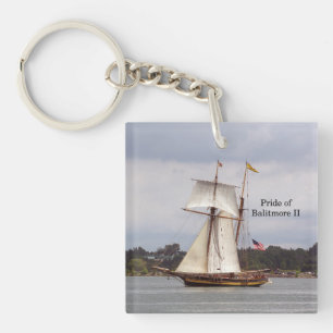 Porte-clés Fierté du porte - clé acrylique Baltimore II