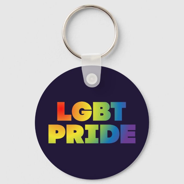 PORTE-CLÉS FIERTÉ LGBT (Recto)