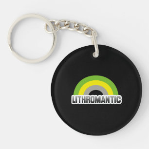 Porte-clés Fierté lithromantique