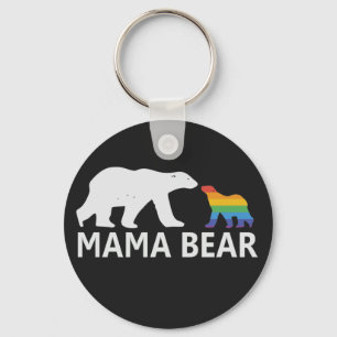 Porte-clés Fierté Mama Bear Maman fière Lgbt Mama Bear