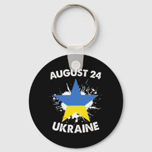 Porte-clés Fierté patriotique ukrainienne Jour de l'indépenda