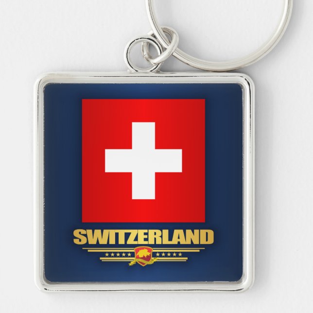 Porte-clés "fierté suisse" (Devant)