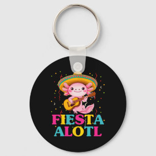 Porte-clés Fiesta Alotl Cinco De Mayo Axolotl Avec Sombrero A