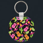 Porte-clés Fiesta Party Sombrero Cactus Lims Peppers Maracas<br><div class="desc">Collage de la Fête mexicaine avec Sombreros,  Saguaro Cactus,  Limes,  Peppers,  Guitares,  Maracas et plus. "fiesta party" "guitares mexicaines" "saguaro cactus" "maracas" "sombreros" "Festivals mexicains" "Cinco de Mayo" "HIspanic" "sud-ouest" fête,  carnaval,  fête,  fête,  fête,  fête,  jour saint "jour de saint" vacances</div>