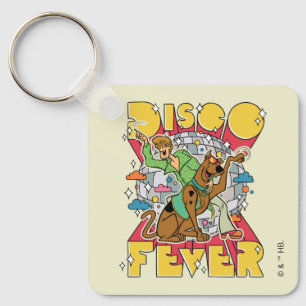 Porte-clés Fièvre de Disco avec Scooby et Shaggy