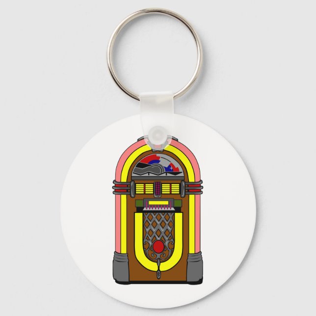 Porte-clés Fifties Jukebox (Recto)