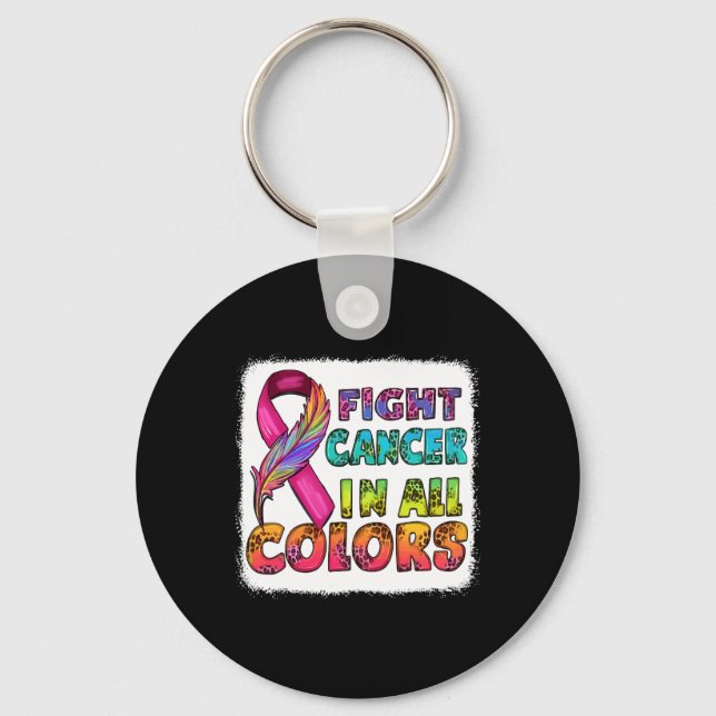 Porte-clés Fight Cancer (Recto)