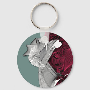 Porte-clés Figure Art numérique