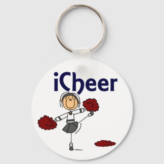 Porte-clés Figure de la sticle pom-pom girl I