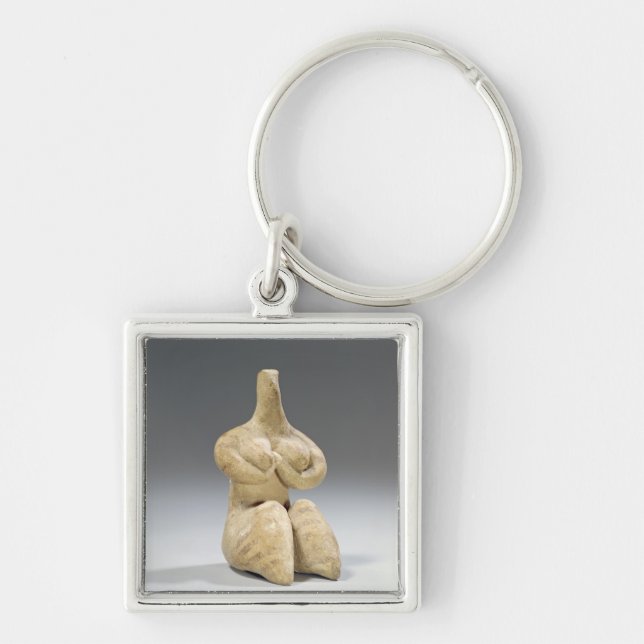 Porte-clés Figurine femelle dans le style de Halaf, c.4500 (Devant)