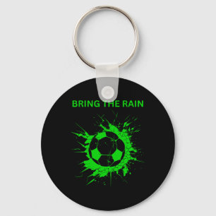 Porte-clés Filet de but de football Ll apportez la pluie et l
