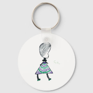 Porte-clés Fille