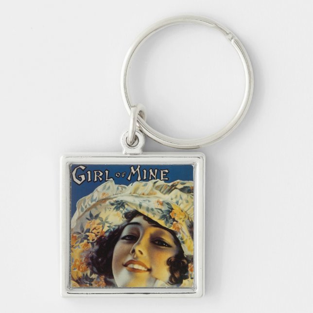 Porte-clés Fille à moi (Devant)