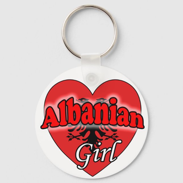 Porte-clés Fille albanaise (Recto)