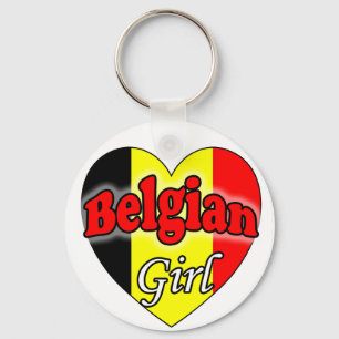 Porte-clés Fille belge