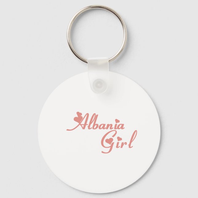 Porte-clés Fille d'Albanie (Recto)