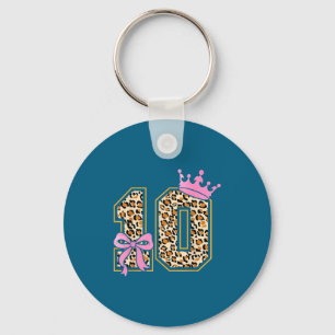 Porte-clés Fille de 10 ans Coquette Rose