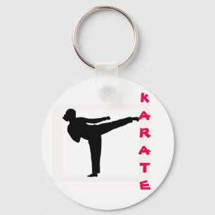 Porte-clés fille de karaté