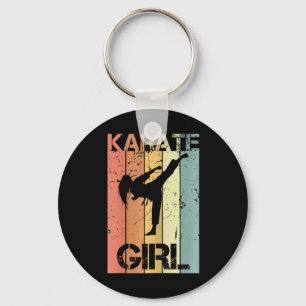 Porte-clés Fille de karaté