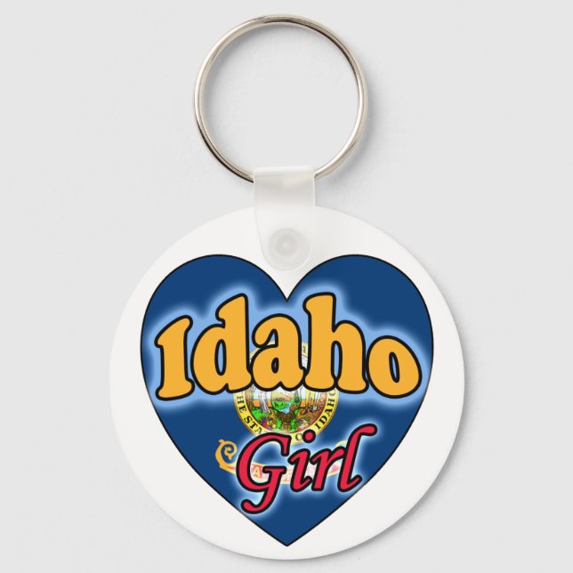Porte-clés Fille de l'Idaho (Recto)