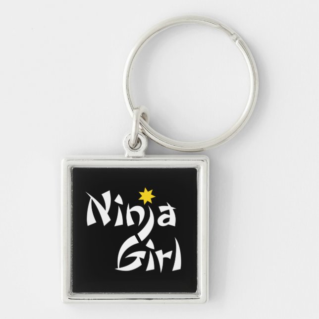 Porte-clés Fille de Ninja (Devant)