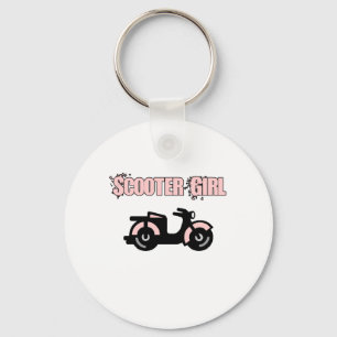 Porte-clés Fille de scooter