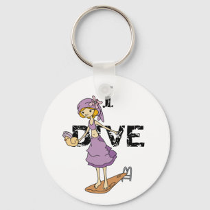 Porte-clés Fille Diver